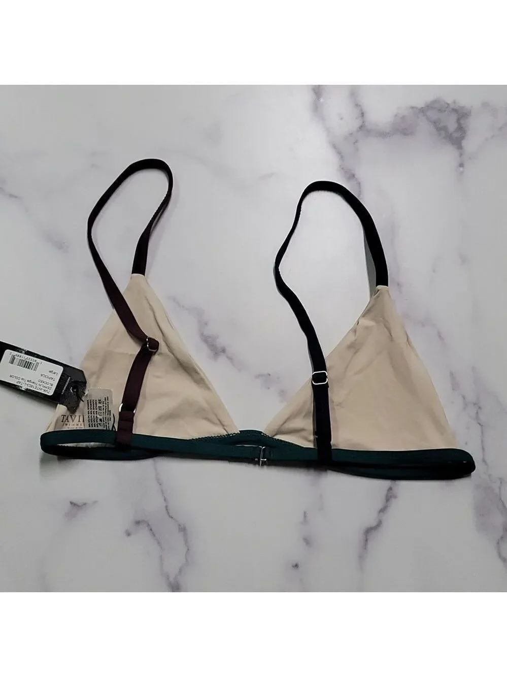 Tavik Zepplin Swim Top Tapioca Colorblck